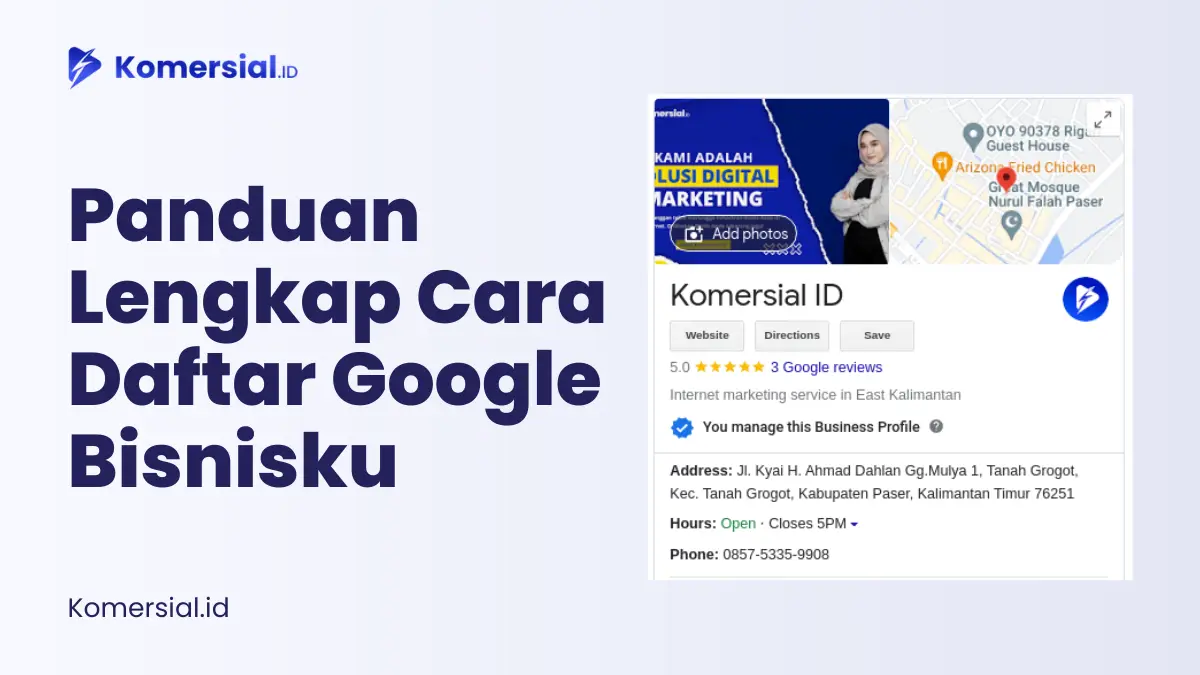 Google Bisnisku Cara Daftar Dan Verifikasi Business Profile